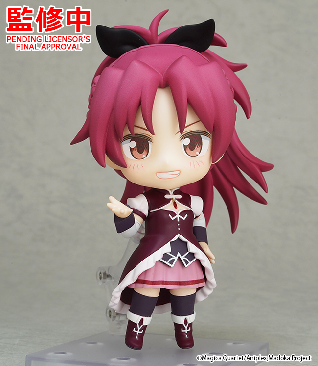 🌟　彩色原型初公開　🌟
／
　ねんどろいど  佐倉杏子
　〈ワルプルギスの廻天〉Ver. べーしっく
＼

#まどかマギカ #ねんどろいど