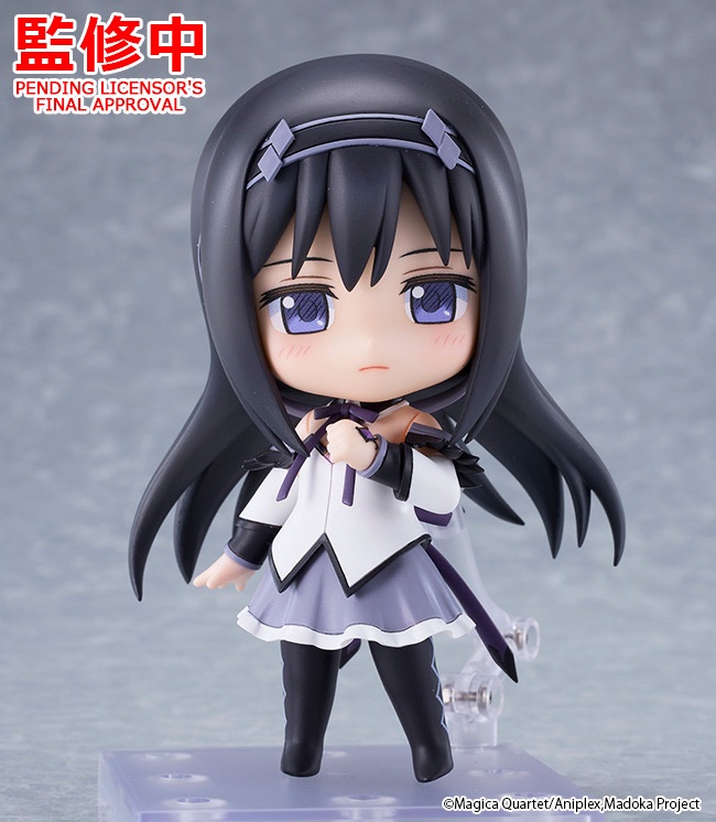 🌟　彩色原型初公開　🌟
／
　ねんどろいど 暁美ほむら
　〈ワルプルギスの廻天〉Ver. べーしっく
＼

#まどかマギカ #ねんどろいど