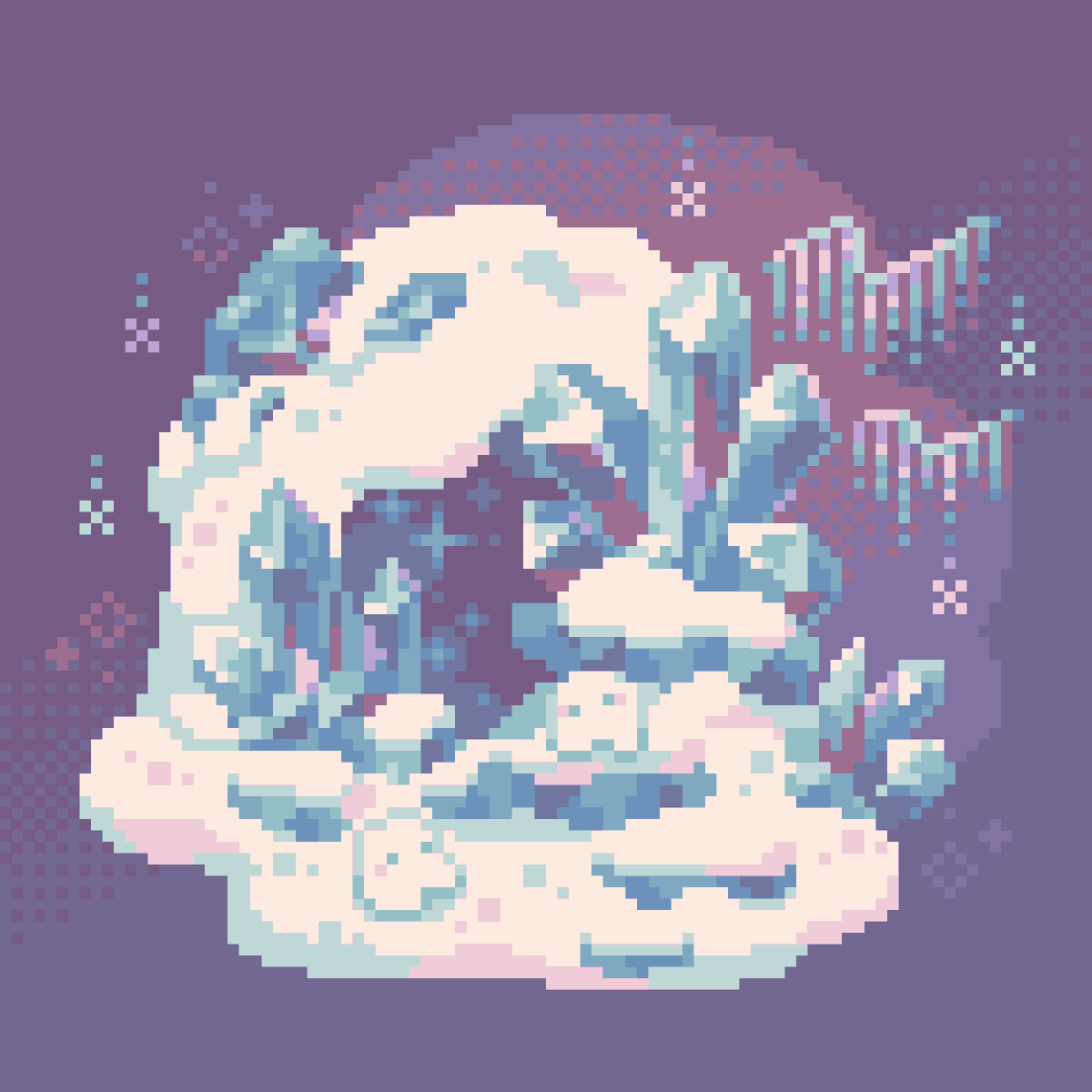 ❄ #毎日ドット絵 #dotpict