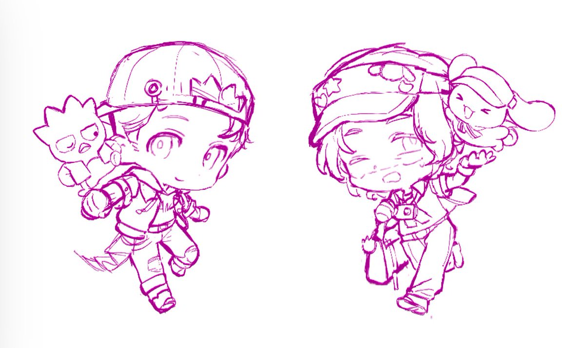 正在创作conhank的三丽鸥系列设定🤔