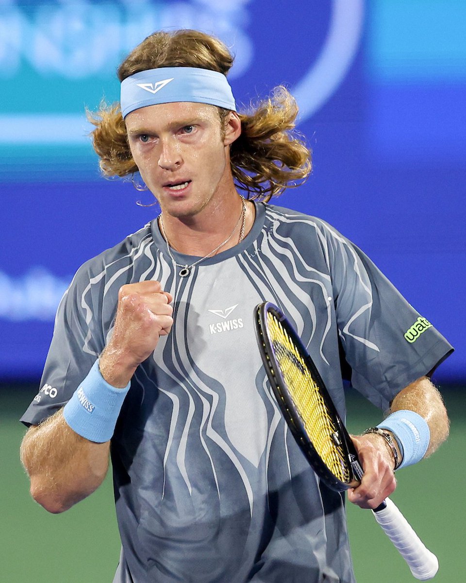 The BWEH in full flow ✈️

<a href="/AndreyRublev97/">Andrey Rublev</a> makes it 5 SFs at <a href="/DDFTennis/">Dubai Tennis Champs</a> with a straight sets victory over Rinderknech!

<a href="/DDFTennis/">Dubai Tennis Champs</a> | #DDFTennis