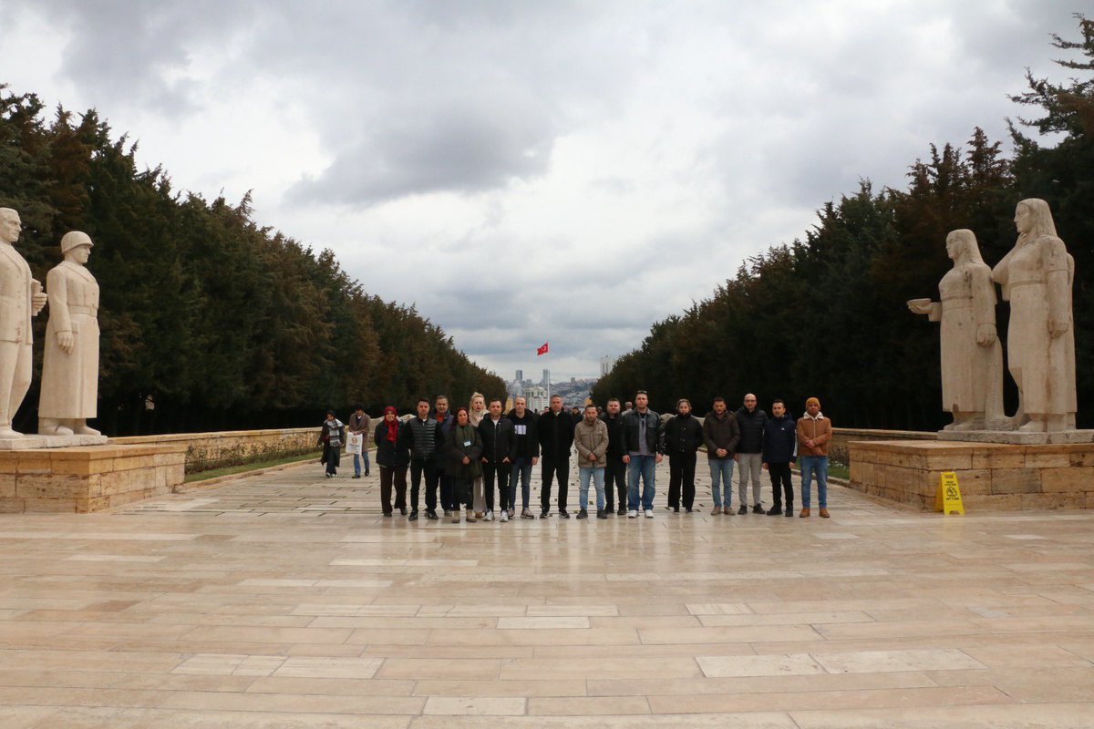 cikpem's tweet photo. Eğitim Merkezi Müdürlüğümüzde hizmet içi eğitim gören personelimize yönelik sosyal ve kültürel faaliyetler kapsamında “Anıtkabir ve Ulucanlar Cezaevi Müzesi” gezi programı düzenlenmiştir. https://t.co/eJLceL0iyn