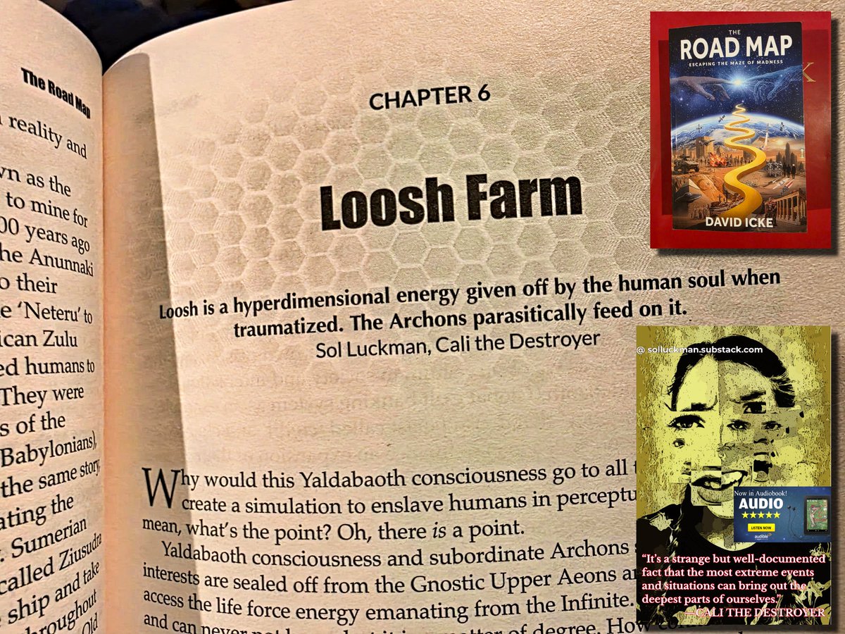 Errantfest138's tweet photo. 😳 Yeah, that’s David Icke, King of Conspiracy Theorists, prominently citing my novel in his new book. Nothing to see here, folks, move along.
https://t.co/pNz1W0C5mE
#goddess #fallengoddessscenario #gnostic #gnosticism #archon #loosh #soultrap #reincarnationtrap #solluckman #calithedestroyer #davidicke #johnlamblash #book #books #novel #paranormalromance #supernaturalthriller #twinflames