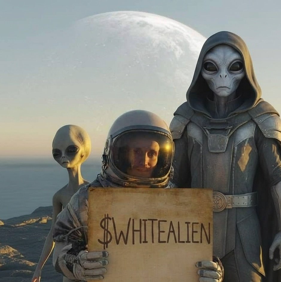 SavieraQueen's tweet photo. They didn’t come for peace.
They came for the pump. 👽
$WHITEALIEN has landed. Are you ready?
#WhiteAlien$WhiteAlien taking over https://t.co/GXjoPN6MbK city.
CA: 2Ci4XBmr67JFoS5YPrE8hmJPN9QgkcUab7xd8Vpipump https://t.co/6Q2M9SwlXn