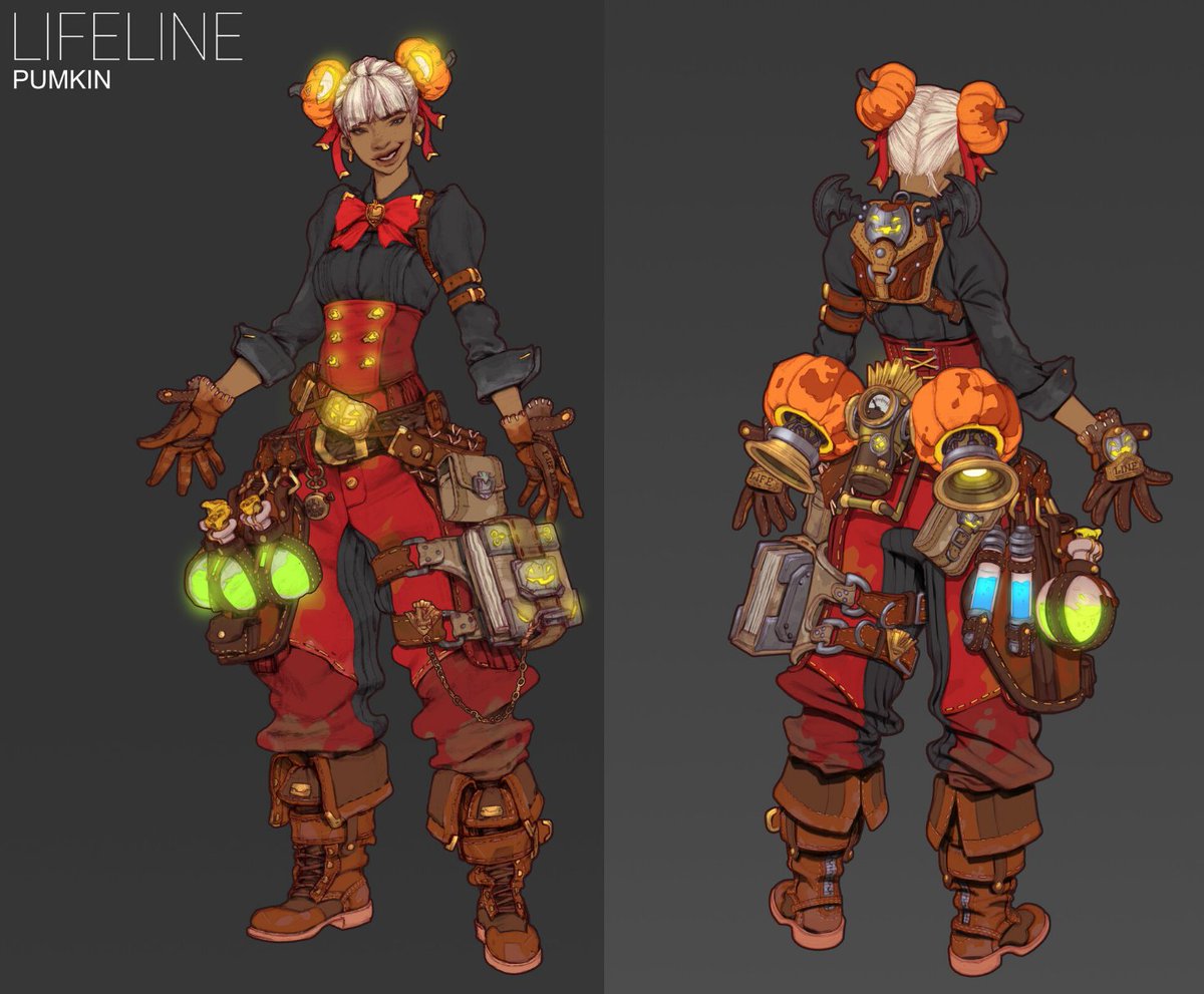 Apex Mobile Lifeline "Pumpkin" Skin Concept Art

(made by CRAZYRED)