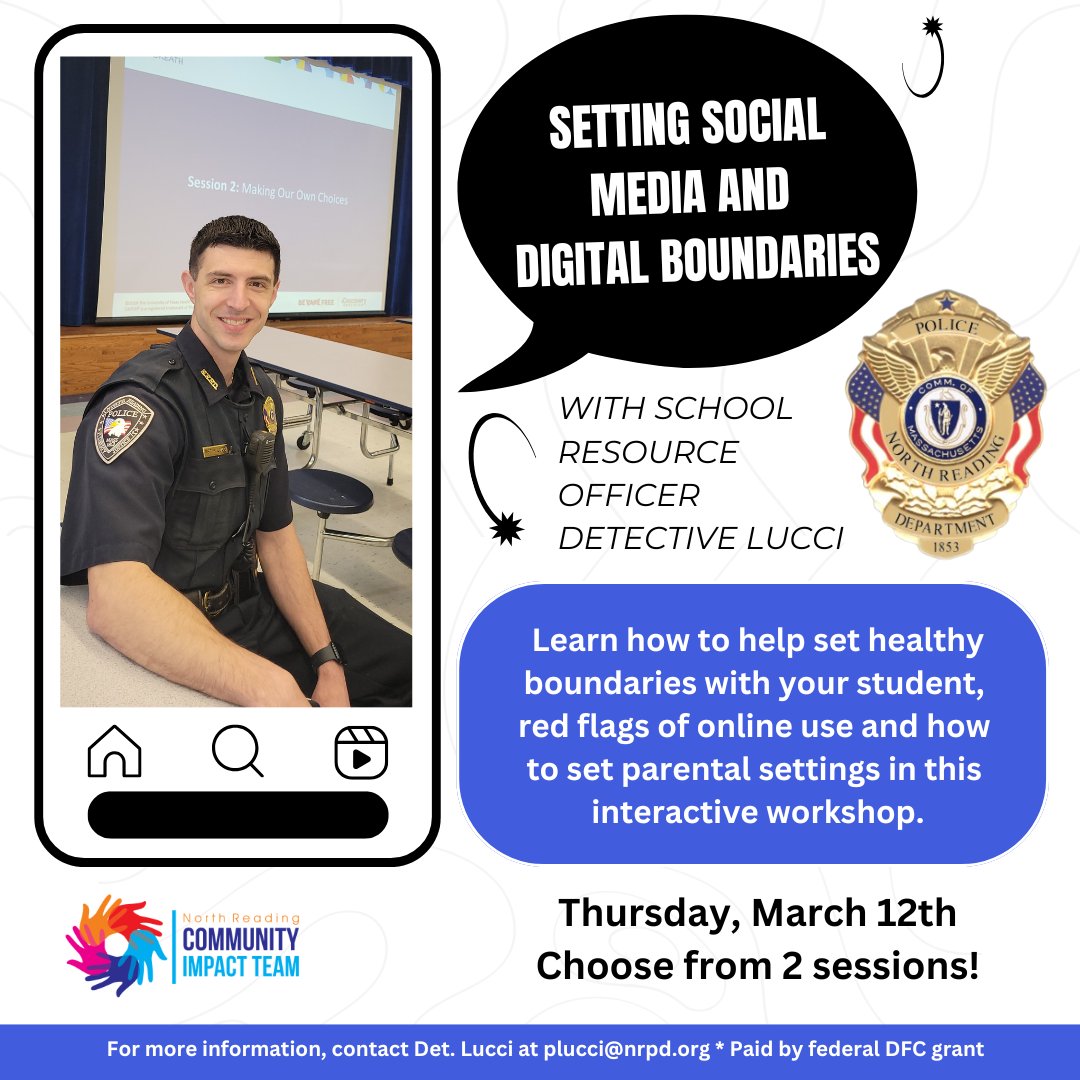 North Reading Police tweet media