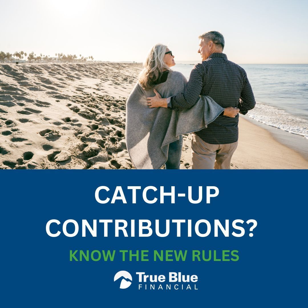TrueBlueFinUSA's tweet photo. High earners (over $150k) must now use Roth dollars for additional 401k or 403b catch-up contributions when turning 50.

If your employer's plan lacks a Roth option, your savings may be restricted. Let's ensure your plan still fits your needs before it's too late to adjust. https://t.co/pPRMTQWO2w