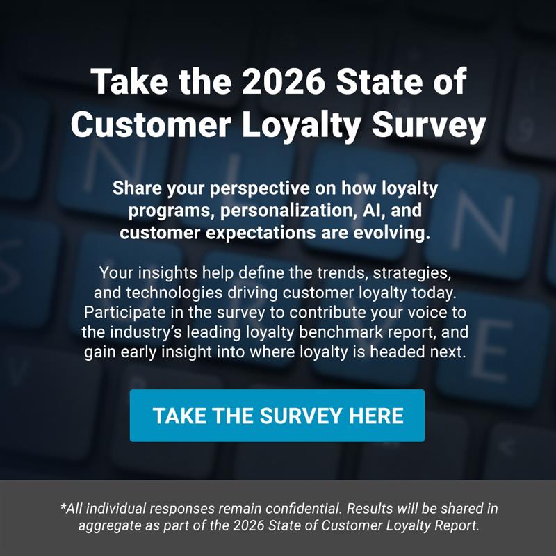 Loyalty360's tweet image. Loyalty leaders — we want your input.

The 2026 State of Customer Loyalty Survey explores ROI, AI-driven personalization, budget priorities, and what’s next for engagement.

Share your perspective + receive the full report this spring:
survey.zohopublic.com/zs/mWzOCy

#CustomerLoyalty