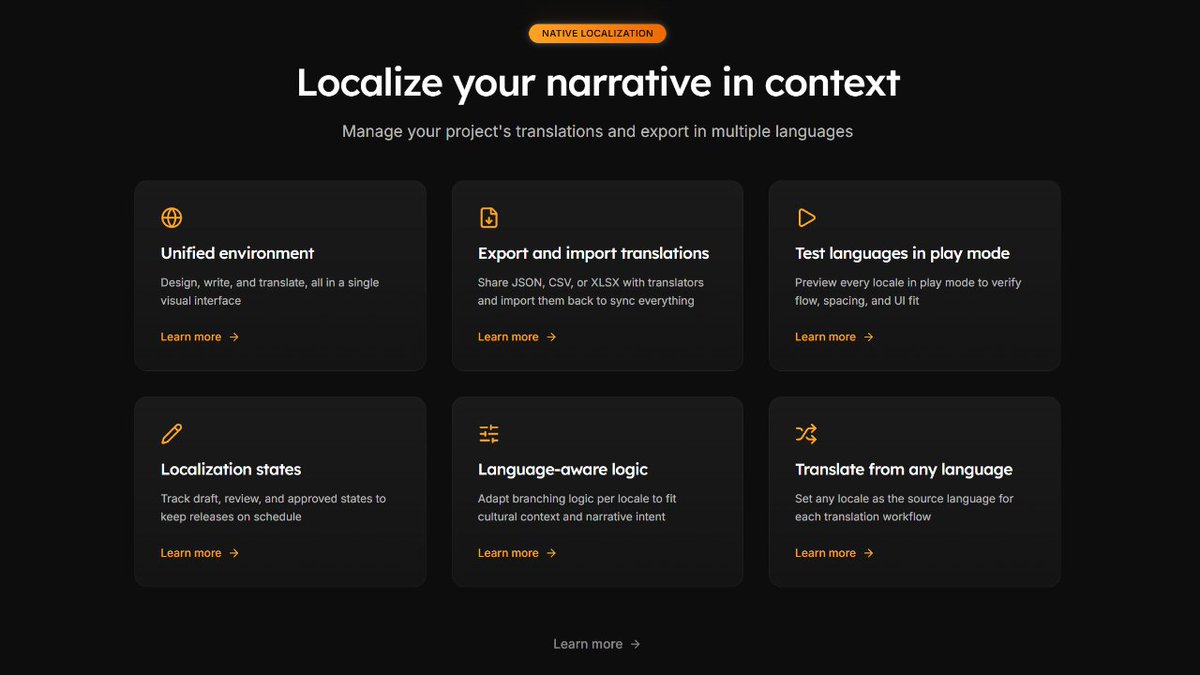 Arcweave tweet media