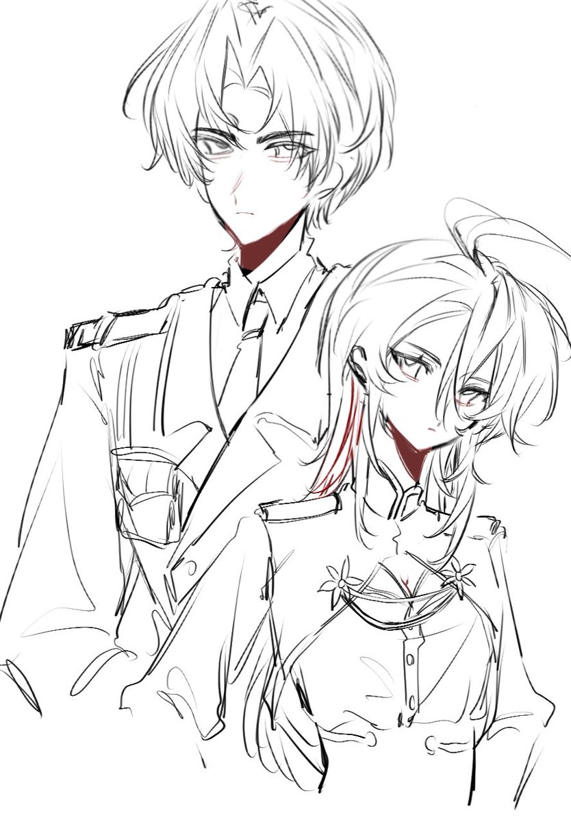 我约稿。画的好帅🥰🥰🥰 #エイティシックス #Eightysix #シンレナ