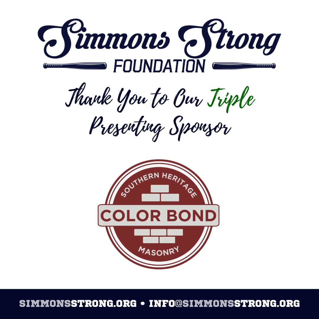 Simmons Strong Foundation tweet media
