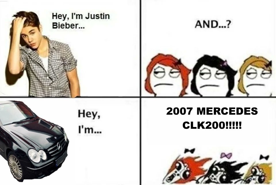 2007 Mercedes CLK200 tweet media