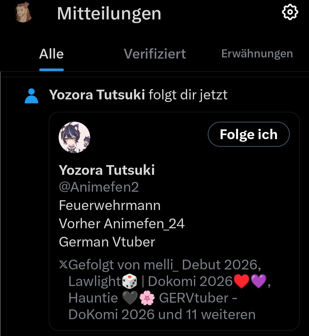 Vielen Dank für deinen follow 🍀🫂

Lasst dem lieben <a href="/Animefen2/">Yozora Tutsuki</a> viel Liebe da 🍀🫂❤️❤️