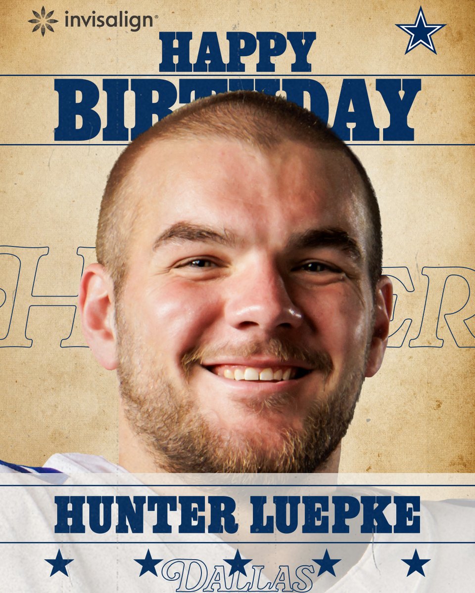 happy bday, hunter! 🎁
@HunterLuepke | @Invisalign