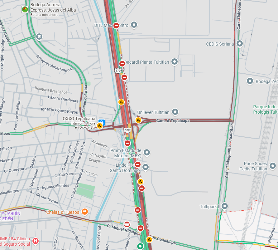 CskFsd_56's tweet photo. @CAPUFE @GN_Carreteras @088_GN Buenos días, nos podrían brindar información sobre la Autopista méxico - Querétaro, a la altura de Lechería, por favor. https://t.co/lEdlW5eoQl