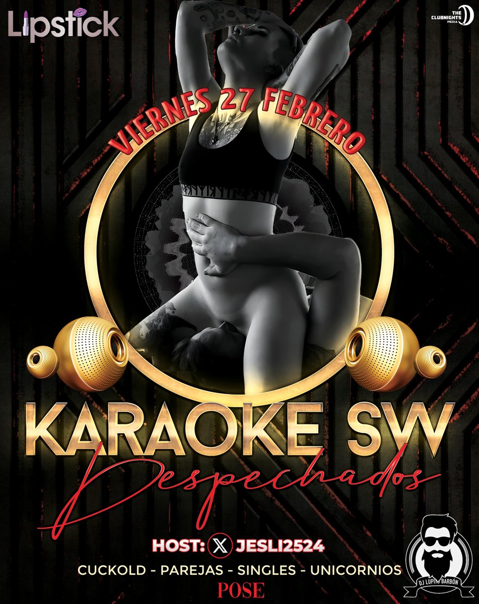 Viernes de
🎤💔 KARAOKE SWINGER · DESPECHADOS 💔🎤
en <a href="/Purpura_Oficial/">PÚRPURA OFICIAL ♀️♂️💜</a> 

El despecho no se llora… ¡se canta y se disfruta! 😈🍷

Baladas intensas + química en el aire 🎶✨

Esta noche el despecho se vuelve sexy 😈🥂

¿Te atreves? 🍑🔥

Reservaciones 📲 wa.me/5533903359
