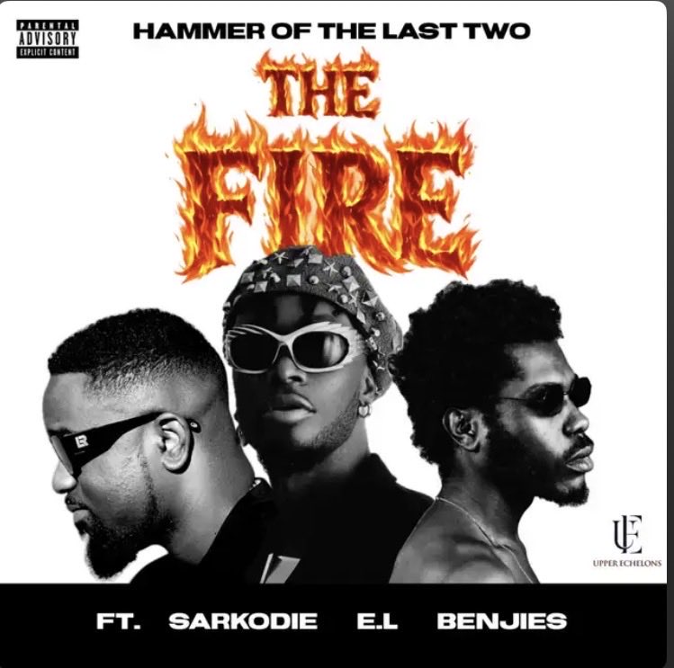 Dahammer (<a href="/Dahammergh/">Da’Hammer</a> ) is back with the next song off his Upper Echelons project, “Fire” featuring EL (<a href="/ELgh_/">Don Jaga 👽</a> ), Sarkodie (<a href="/sarkodie/">Sarkodie</a> ) and Benjies. Out now! 🔥🔥🔥
#GhanaMusic