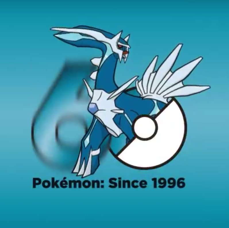 Ok Dialga changing the number on the anniversary logo because it controls time is a great gag, nice job Pokémon