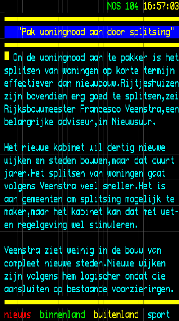 De regering van onze <a href="/MinPres/">Rob Jetten</a> is helemaal geschift.

Eerst Box 3.
Daarna een debiel rapport van de UvA.
En nu dit:

Niks geen splitsen, maar bouwen jongens!

Hoe dan ook. Ik blijf niet meer zitten.

De schade is gedaan en permanent.