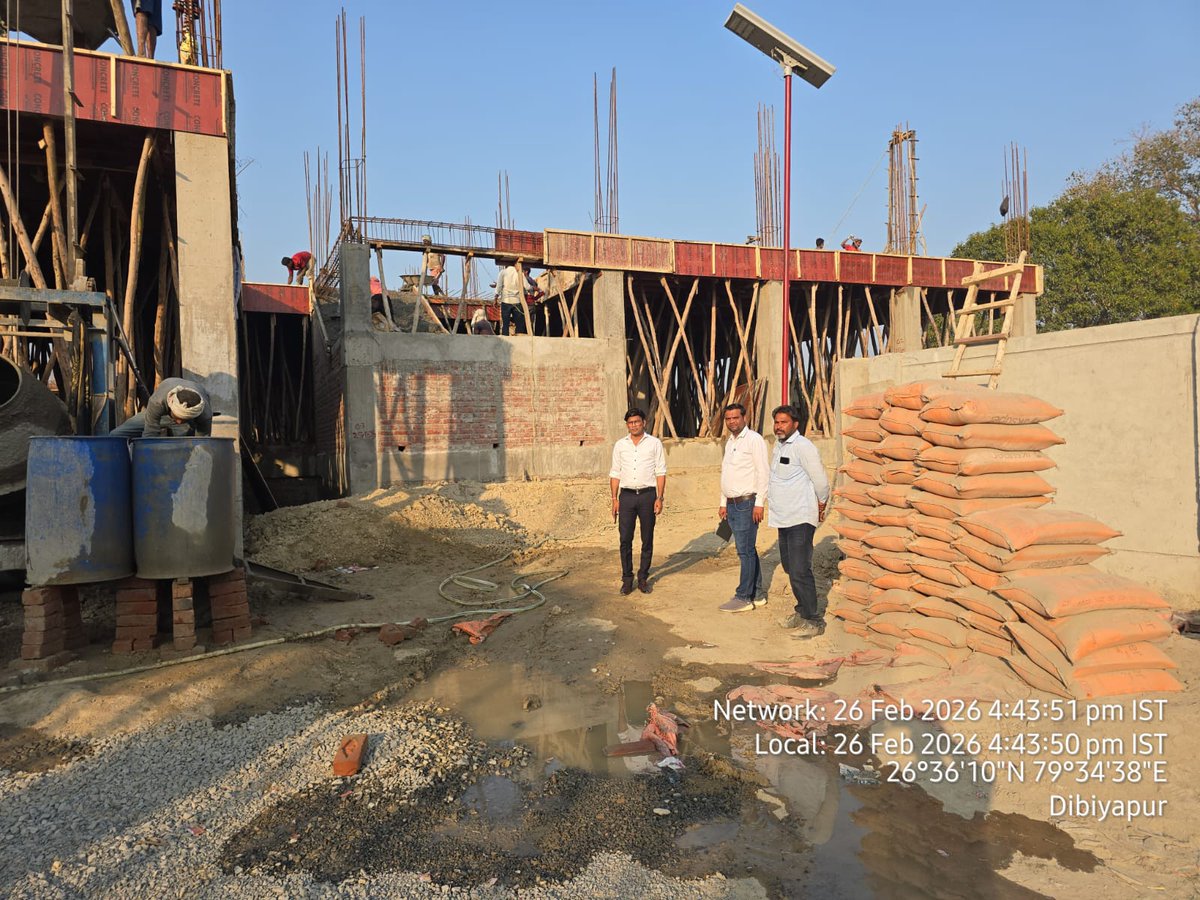 ProjectsLucknow's tweet image. यूपी प्रोजेक्ट्स कॉर्पोरेशन लि० के वरिष्ठ अधिकारियों द्वारा जनपद औरैया में निर्माणाधीन कंपोज़िट विद्यालय, सेहुद के कार्यों का निरीक्षण किया गया तथा शीघ्रातिशीघ्र गुणवत्तापूर्वक कार्य संपन्न करने के निर्देश दिए गए।
#quality #transparency #Timeline 
@swatantrabjp 
@thisissanjubjp