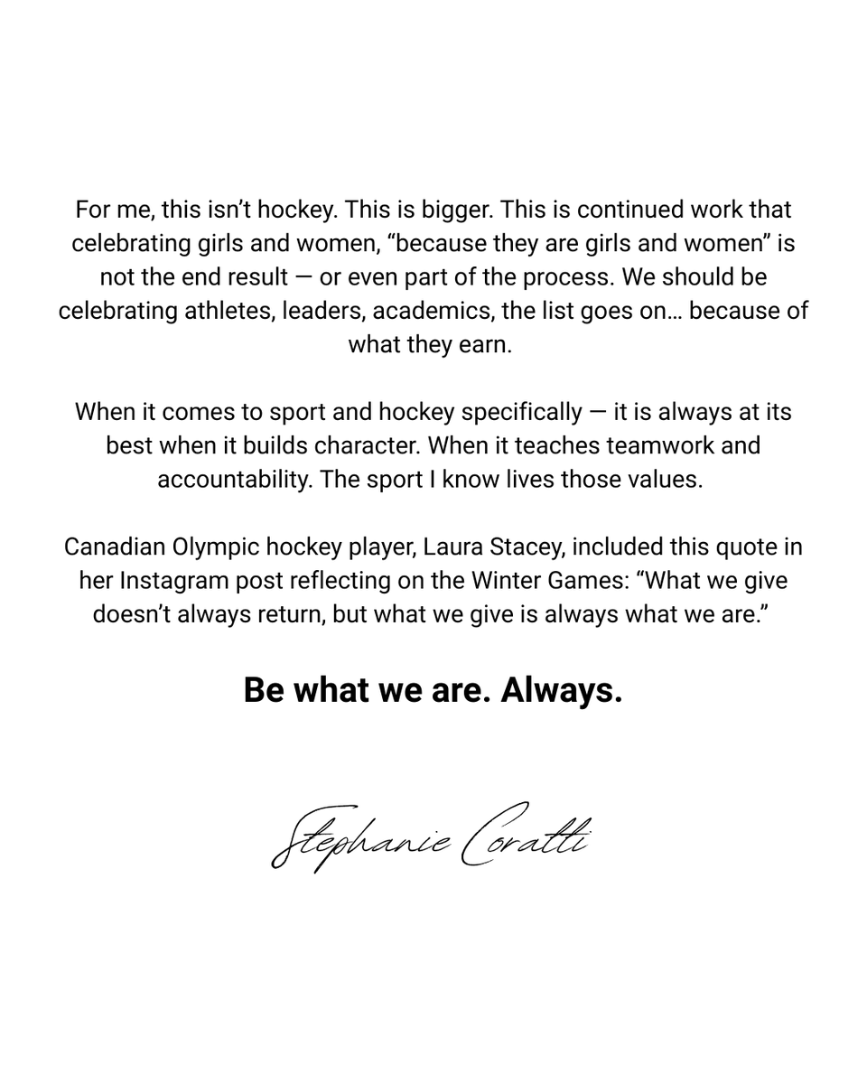 Steph Coratti tweet media