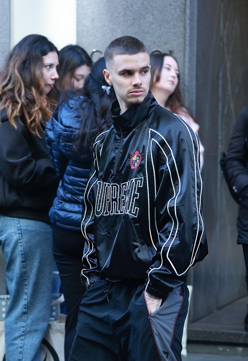 romeo beckham in milan for fashion week