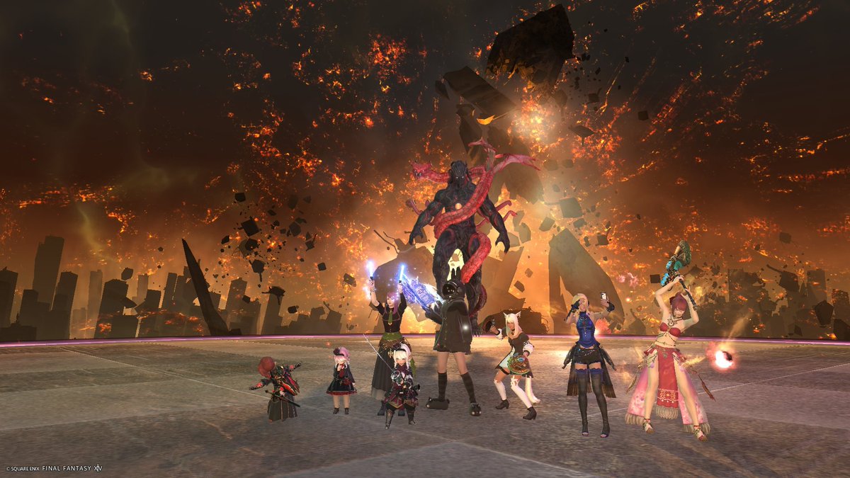 pie3311's tweet photo. ４層前半超えたー
後半お勉強せんとやー
#FFXIV #FF14 https://t.co/xApK2xV6Pl