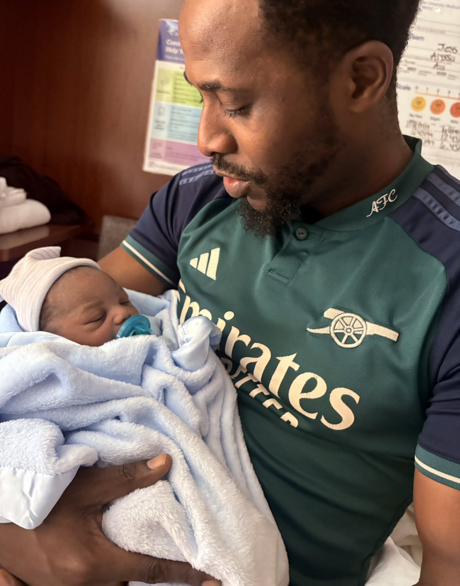 🚨 EXCL : Arsenal complete signing of Tiny human with massive potential. despite fierce opposition from rivals. It was only ever Arsenal . 1 day old weighing 7.05 lbs set to begin immediately as Arsenal hope to strengthen for the final stretch of the season. Welcome to the