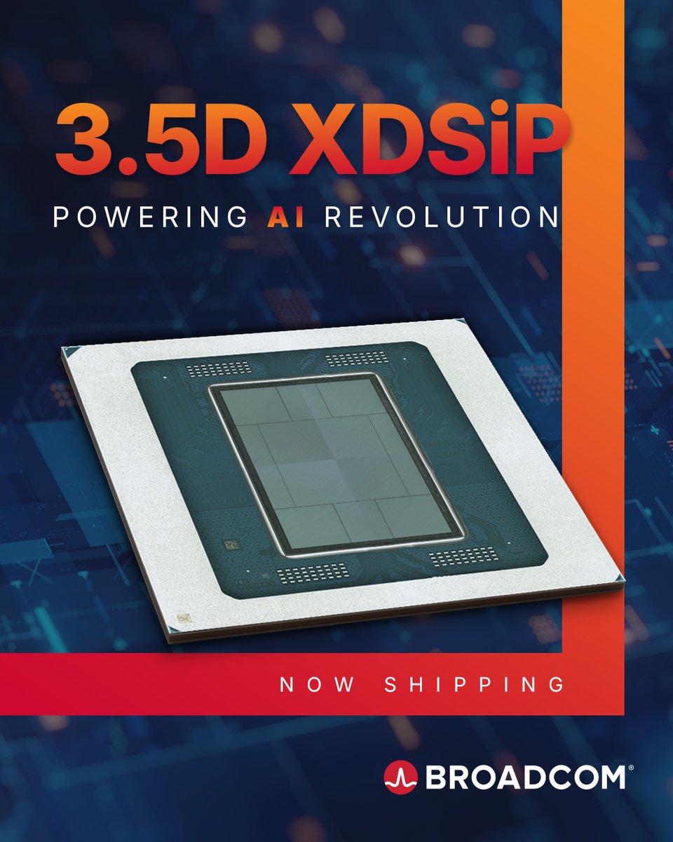 Broadcom tweet media