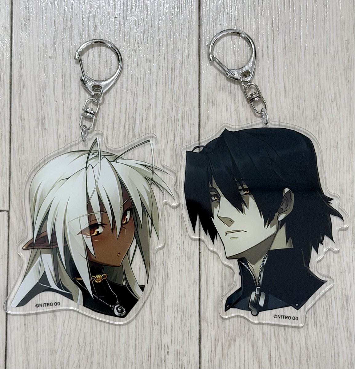 couples matching keychains….