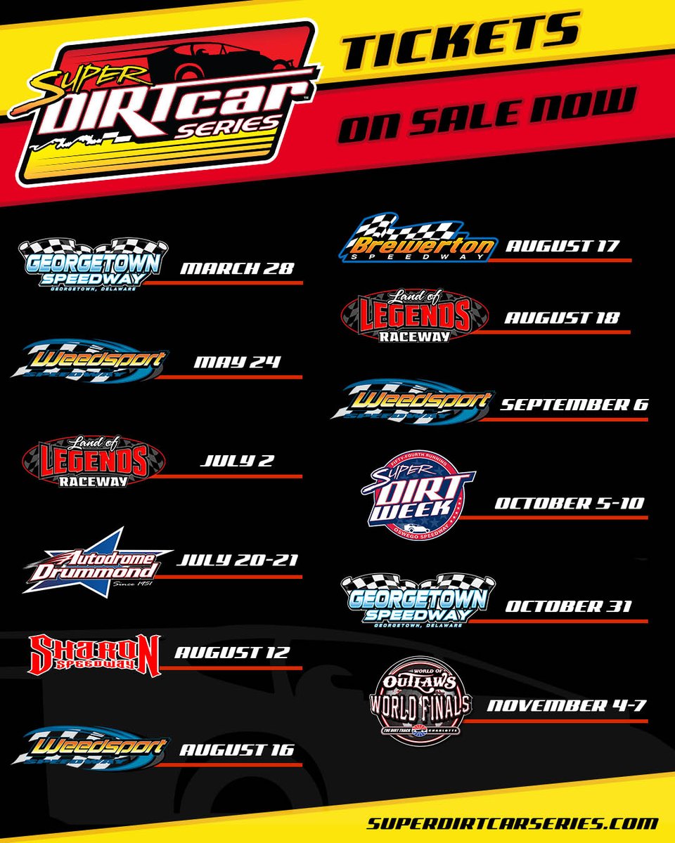 Super DIRTcar Series tweet media