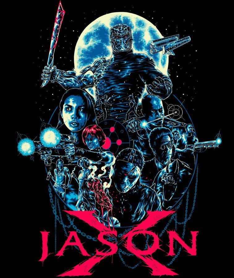 Tom878030222538's tweet image. #FridayThe13th #JasonX Jason X is a fun movie that was hurt by the low budget which didn't give enough money to fully have fun with the concept of Jason in the future. But it is still a good solid fun B movie.