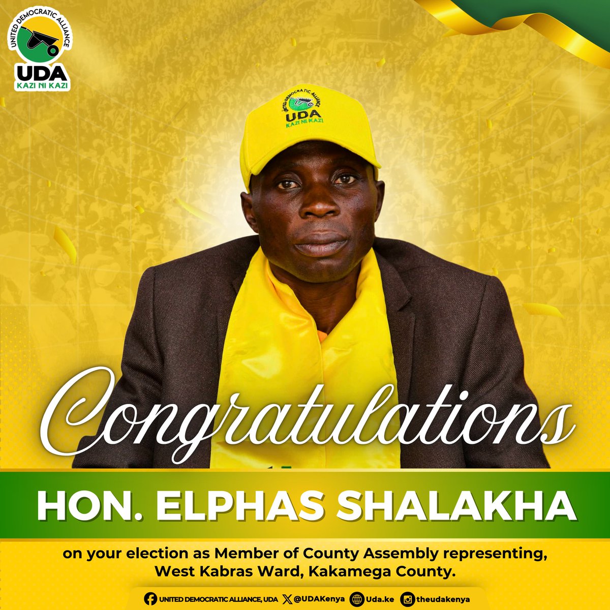 United Democratic Alliance, UDA. tweet media