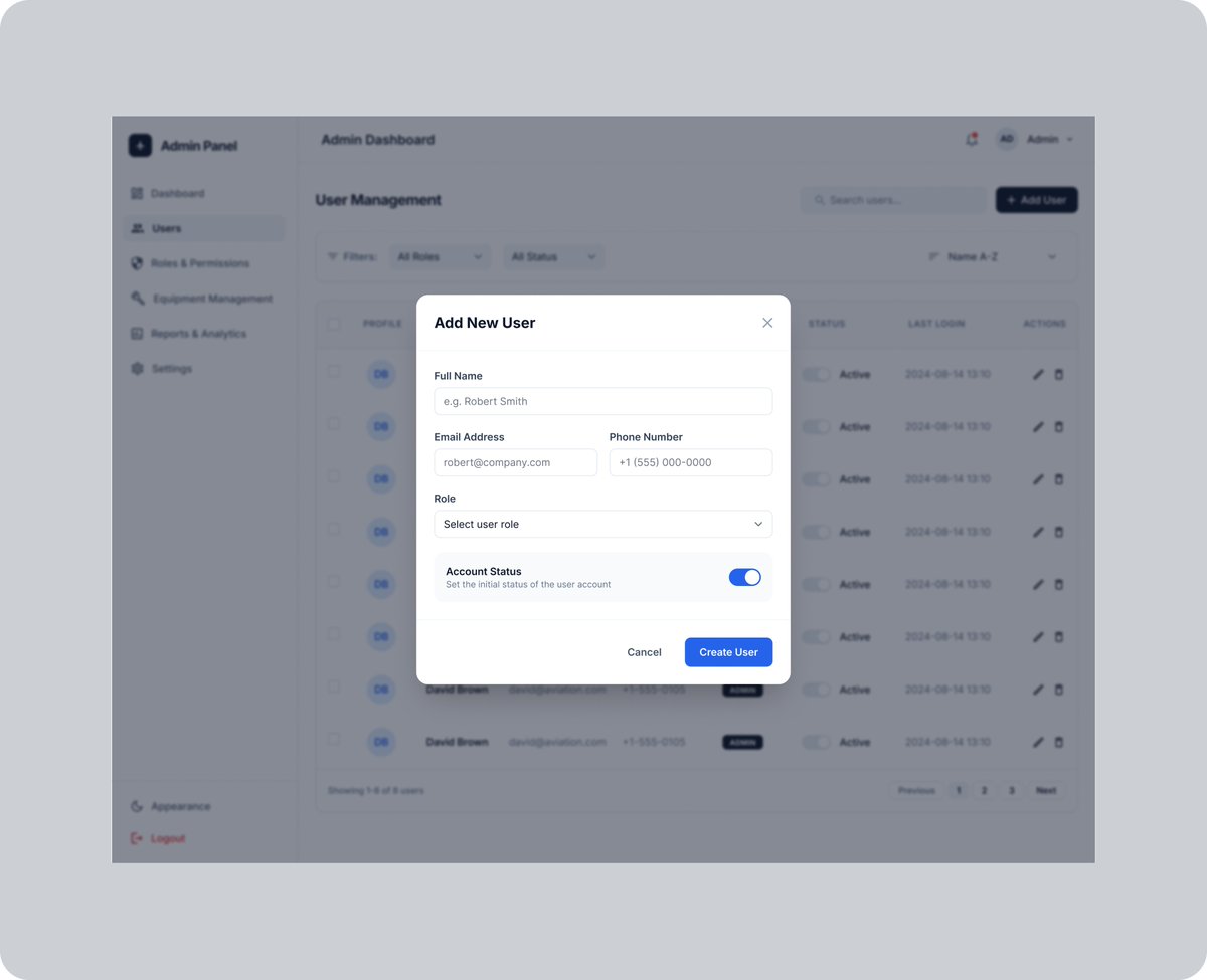 KhadayatKalak's tweet photo. Clean. Clear. No clutter.
Designed a modern User Management Dashboard focused on speed, clarity & usability — making admin work simple, not stressful.
Built for better decisions, faster actions.
Feedback welcome
#UIUX #DashboardDesign #AdminPanel #ProductDesign #UXDesign #UI https://t.co/dOdV1pYjPB