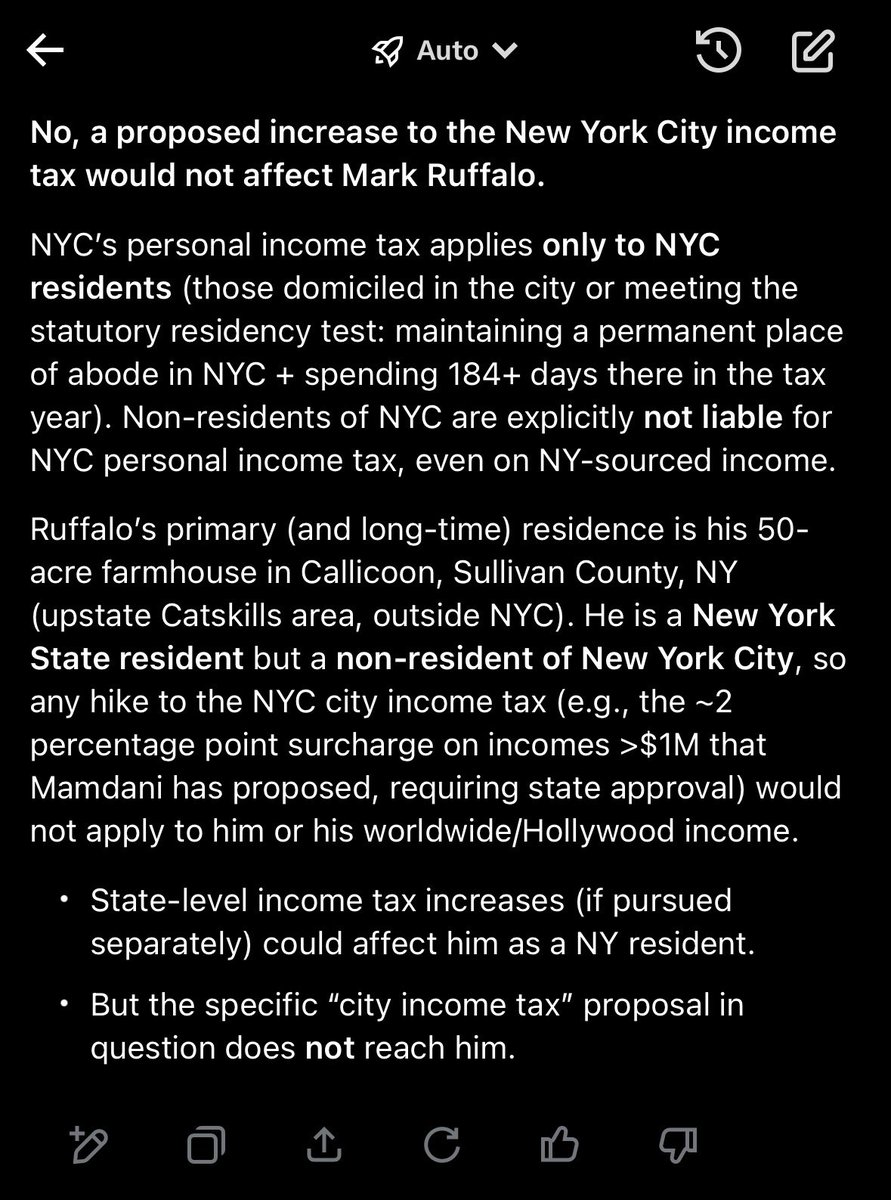 CesarJmz's tweet photo. “Taxes for you, but not for me” (according to @grok) https://t.co/tPHfMgK6co