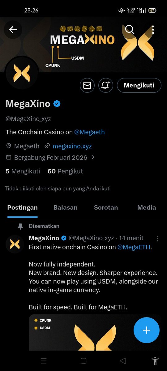 Colombus0x's tweet photo. @Megaeth_Punks @MegaXino_xyz Done 

0x000d8665e7C4b3e285405D78B806db1c45aB6FCA https://t.co/wMEpxC5WXb