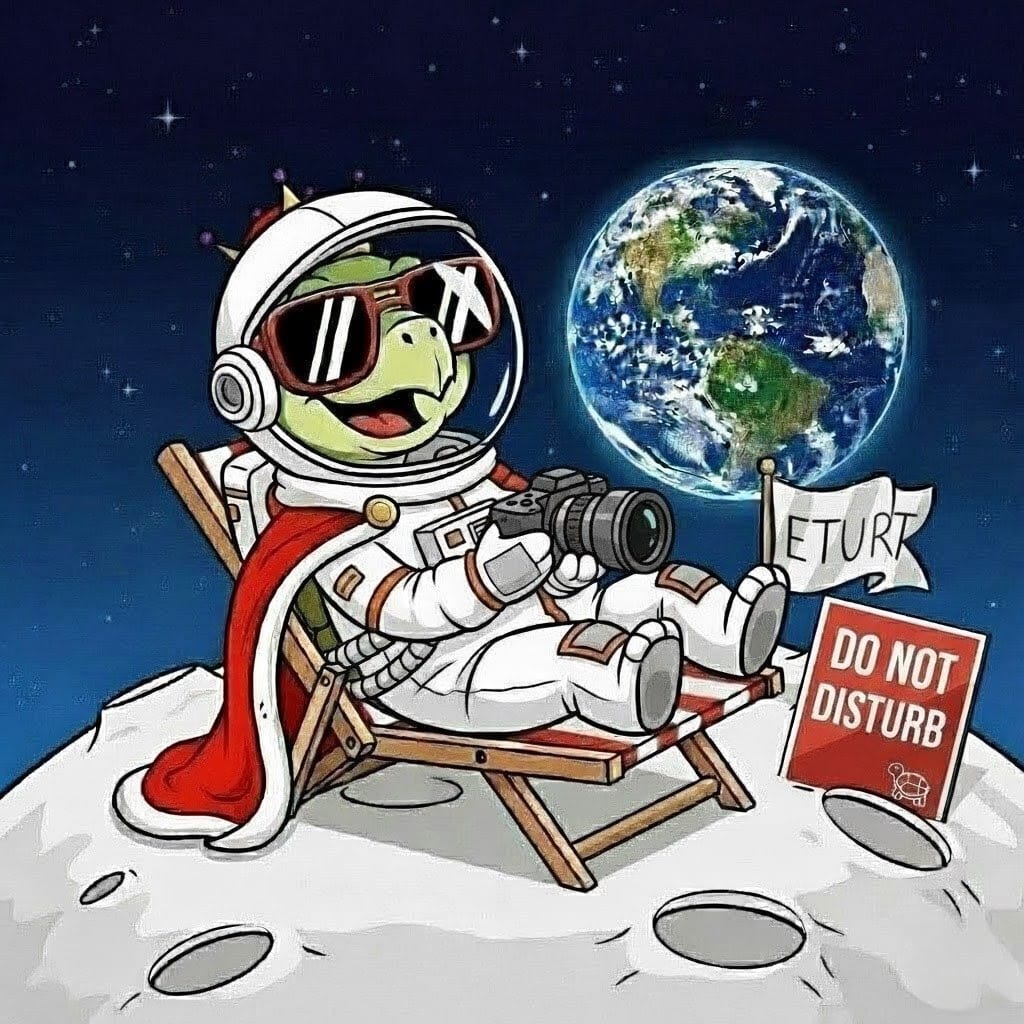 EmperorTURT's tweet photo. Watching Earth panic sell from a safe distance.
CA C845XKazxyLjb9H6fcmSWwwqHWo2xNTyfZxVGGsHpump   
#solana #memecoin #Altcoins https://t.co/EBtIxF3fuR