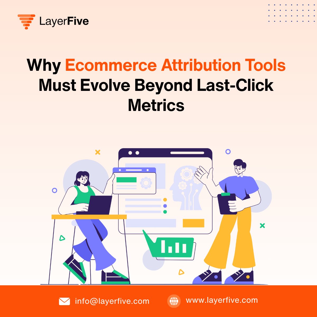 layerfive's tweet image. Why Ecommerce Attribution Tools Must Evolve Beyond Last-Click Metrics

#MarketingIntelligence #RevenueGrowth #EcommerceStrategy #MarketingAnalytics #CMOInsights #PerformanceMarketing #DataStrategy #AttributionMarketing #GrowthMarketing #MarketingTech

layerfive.com/blog/ecommerce…