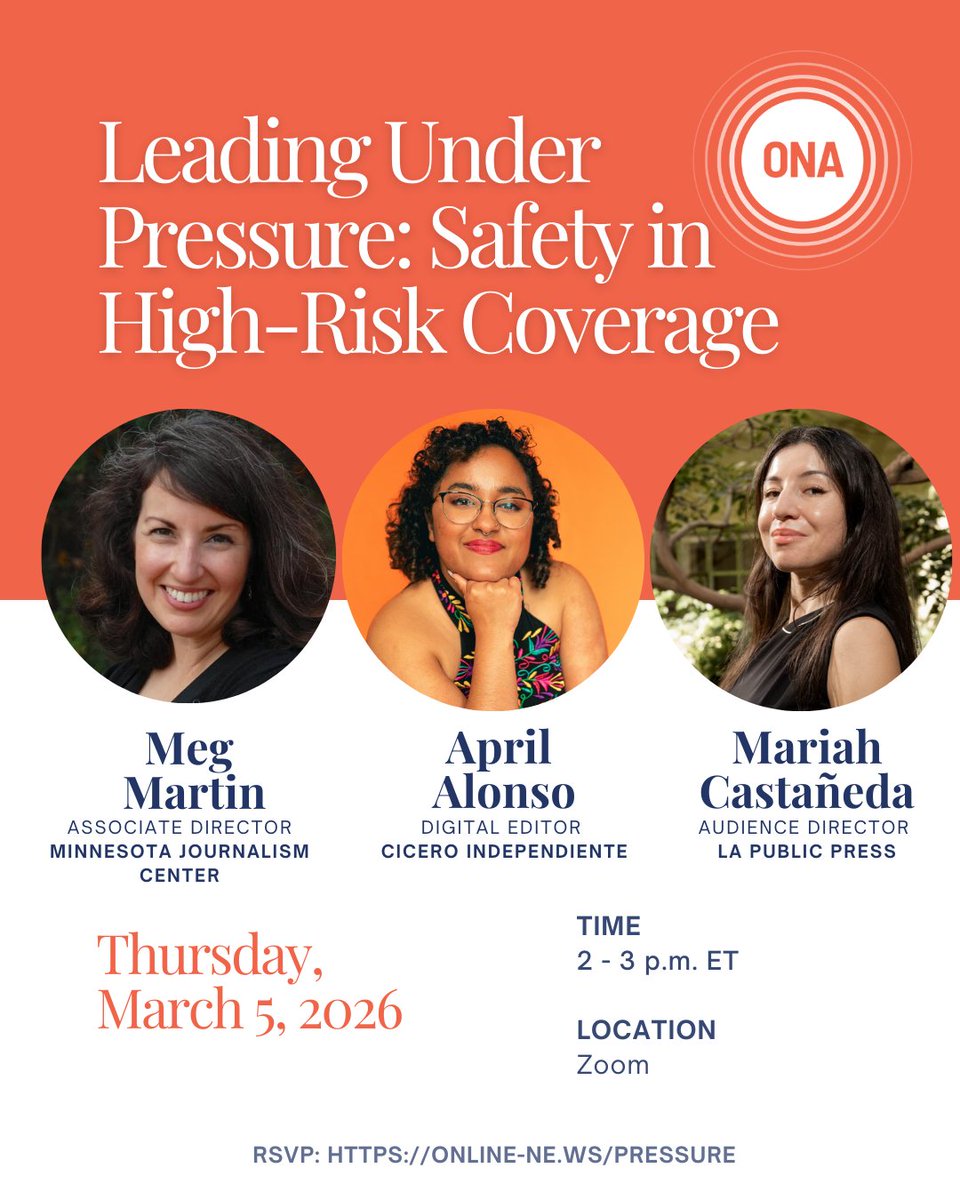 Online News Association tweet media