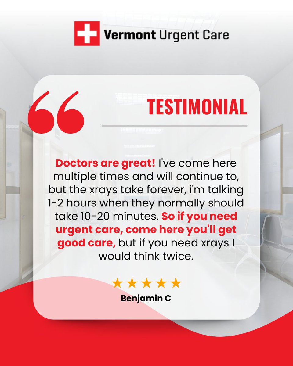 Compassionate care every visit. Quick, expert treatment for urgent needs — because your health deserves attention you can trust.

Learn more: bit.ly/44nL85E

#UrgentCareLA #TrustedDoctors #QuickCare