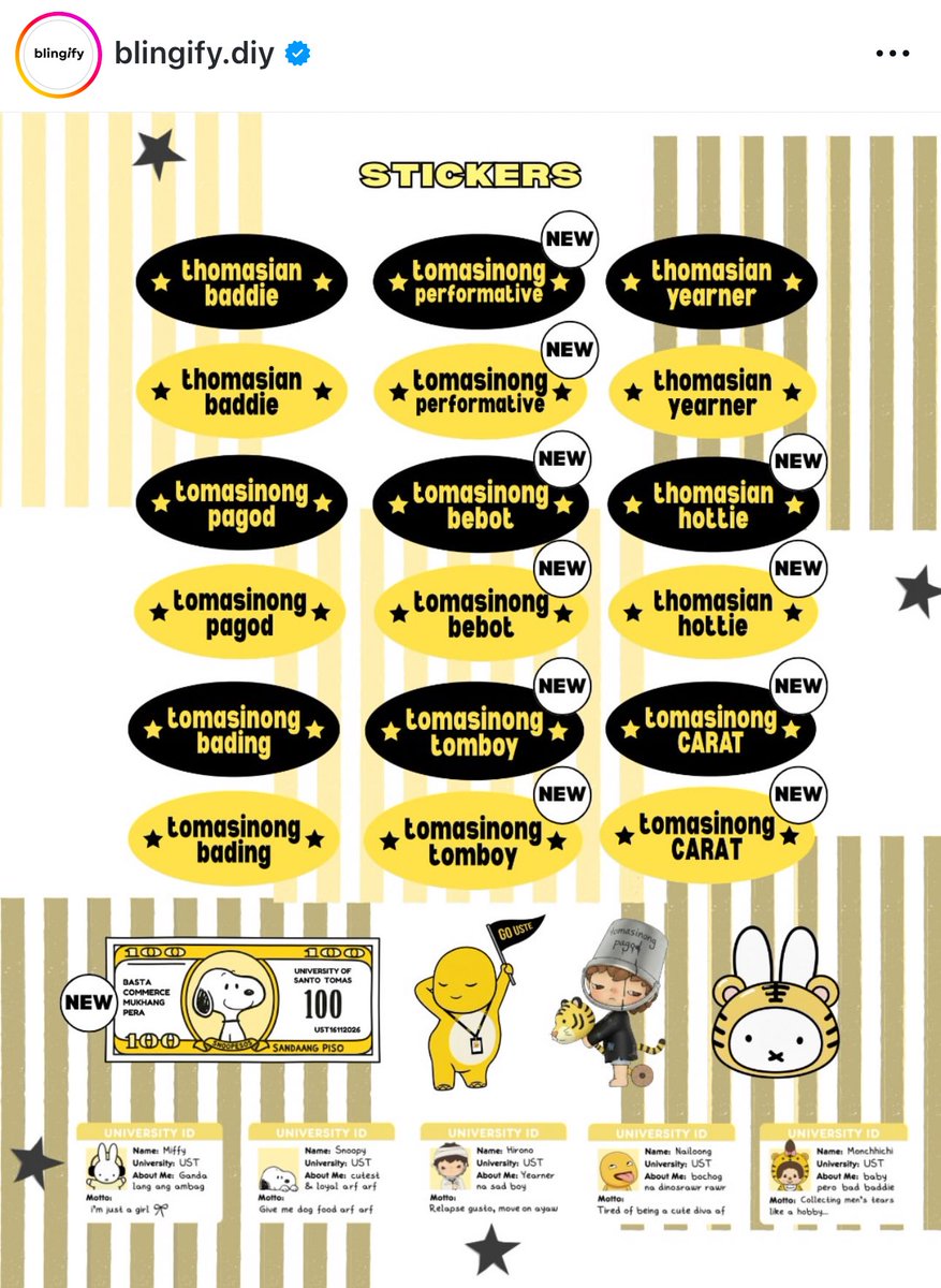 Keychain Ust wts lfb ph blingify acrylic keychains and stickers pasabuy 🏷️ ust ...
