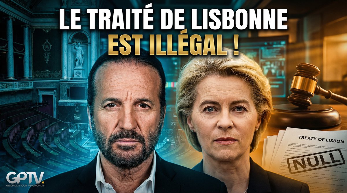 🚨 FRANCIS LALANNE LANCE L'OFFENSIVE JURIDIQUE CONTRE BRUXELLES

En 2008, le Congrès ratifiait le traité de Lisbonne, piétinant le Non des Français de 2005. Ce coup de force contre la souveraineté nationale pourrait reposer sur une fraude administrative massive rendant l'adhésion