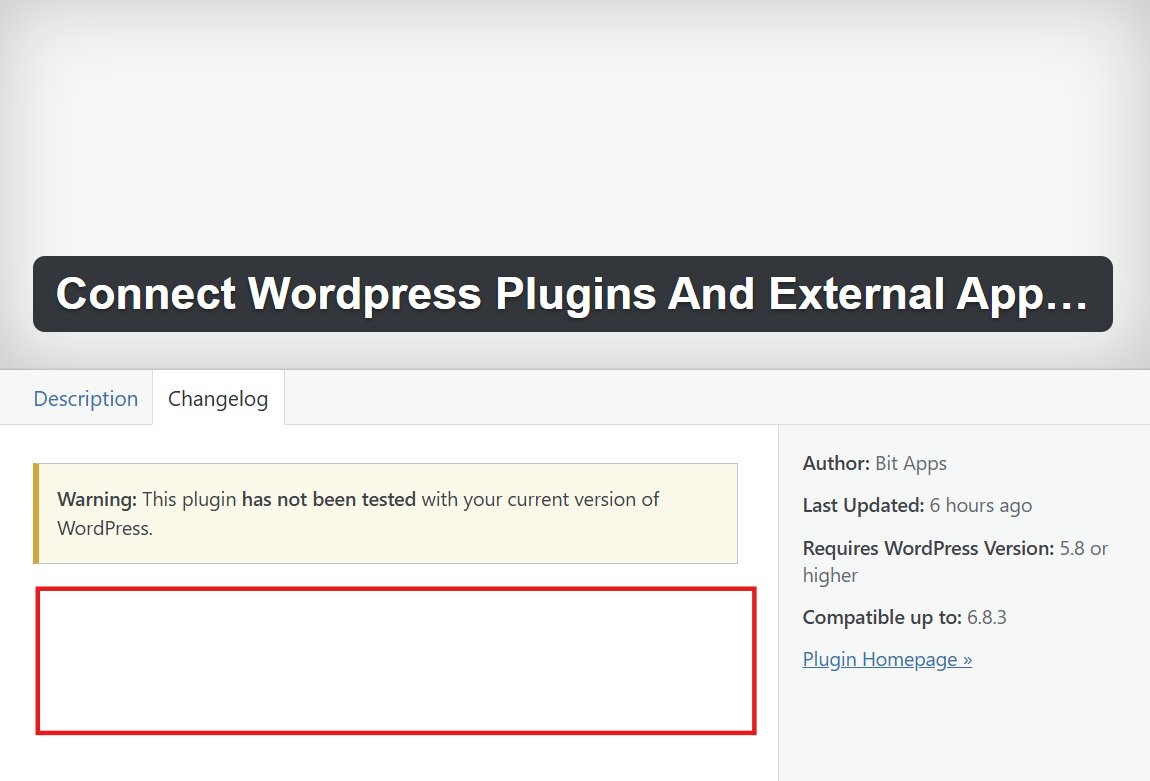 ChangelogWP tweet media