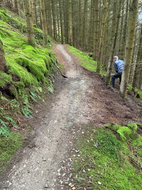 OPALlandegla's tweet photo. Great to have Kyle Harvey back on the #trailpixies today. It's been a long time. Last section of #bline complete and the whole section is now puddle free as love has been given by @AndrewJames18 & @terry_speed Great work Guys!!!!
#mtb #northwales https://t.co/MTSUDd8BAz
