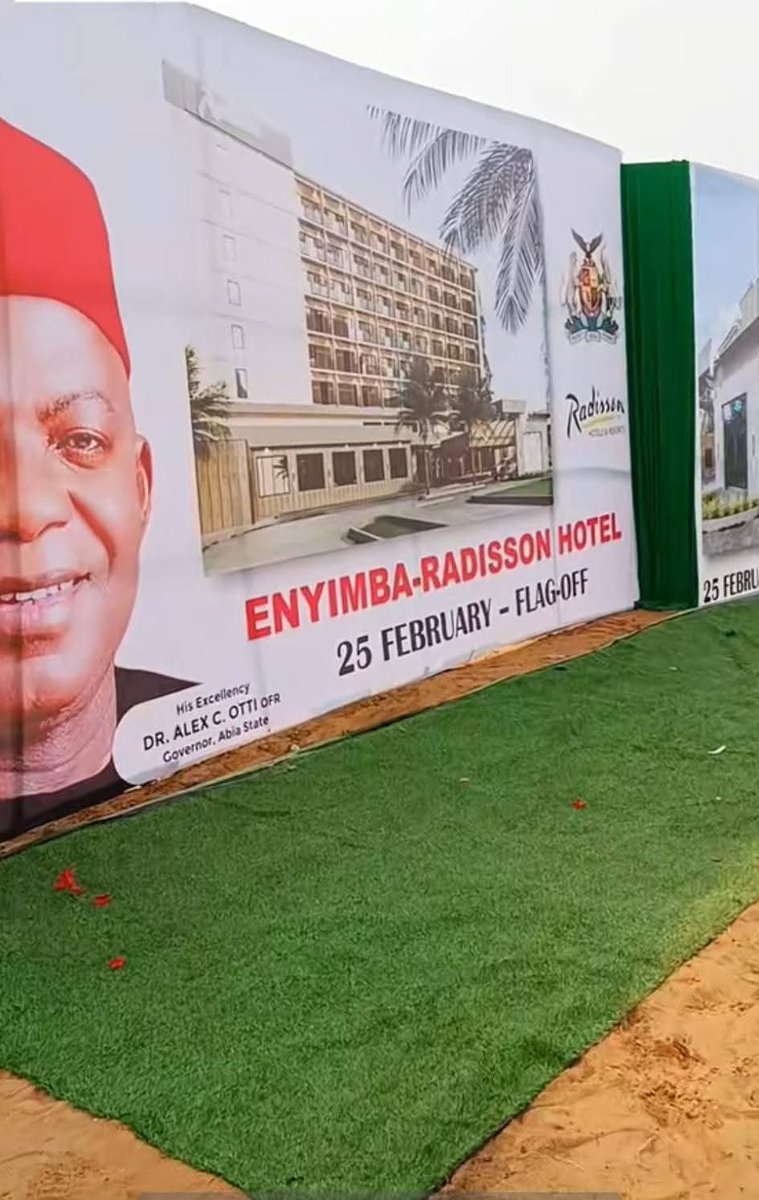 After 46 years, Enyinmba hotel is about to wear a new look...thank you my governor, posterity will not forget you.