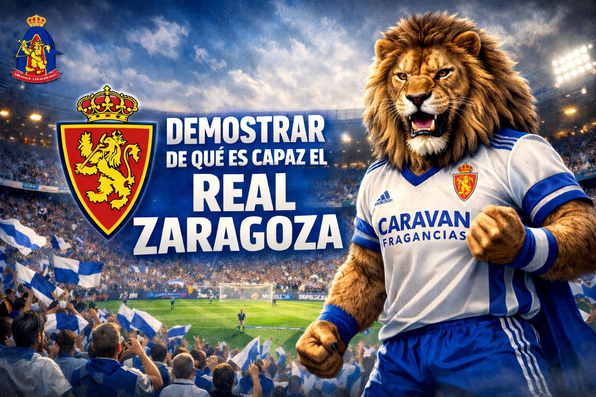 Nuestra fuerza es nuestra gente.

VAMOS ZARAGOZA!

REAL ZARAGOZA - BURGOS CF.
Sáb. 28. 16:15 h.
Ibercaja Estadio
LaLiga Hypermotion TV 

#demostrarqueeselrealzaragoza