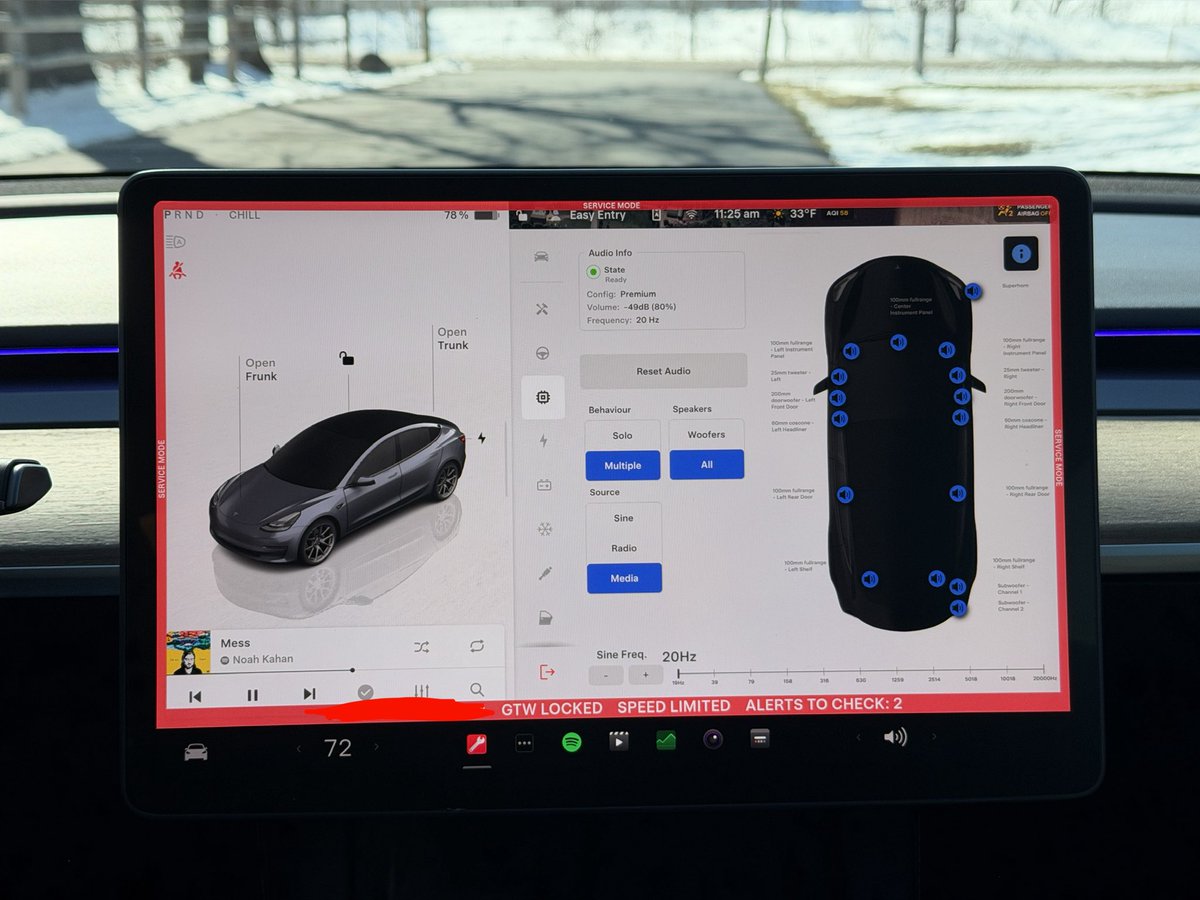 The Michigan Tesla tweet media