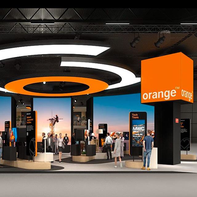 presseorange's tweet photo. [CP] Mobile World Congress 2026 : @Orange met en scène l'intelligence et la résilience de ses réseaux.
#MWC26