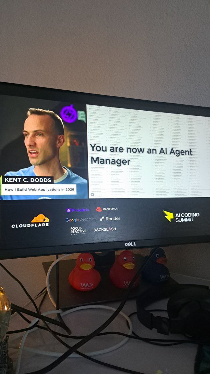 KHiulumian's tweet photo. Watching online #AICodingSummit https://t.co/s4E4ilRD2T