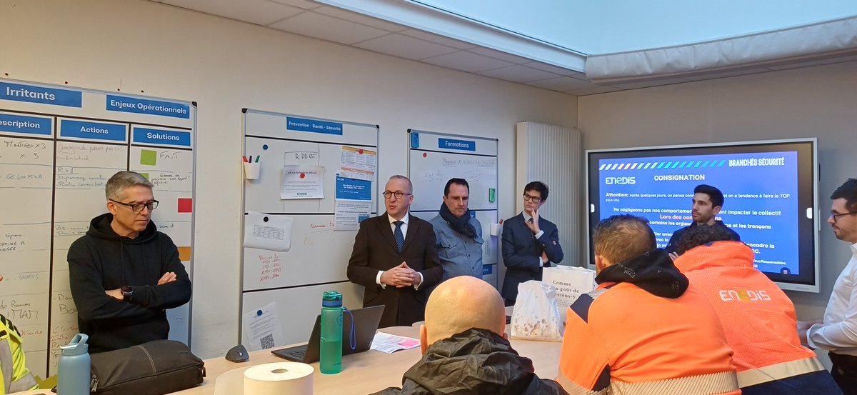 Image de Préfet des Hautes-Pyrénées : #NosEntreprises | Le #prefet65 a rencontré les équipes d’Enedis suite à la tempête NILS.
Merci pour 